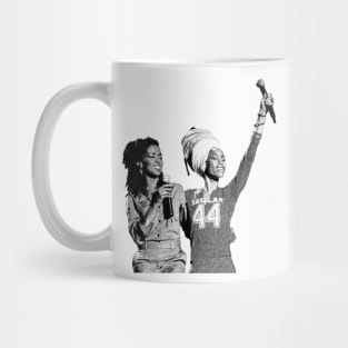 Black STYLE Two Queen soul Concer Mug